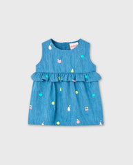 Vestido Denim Manzanas Boboli