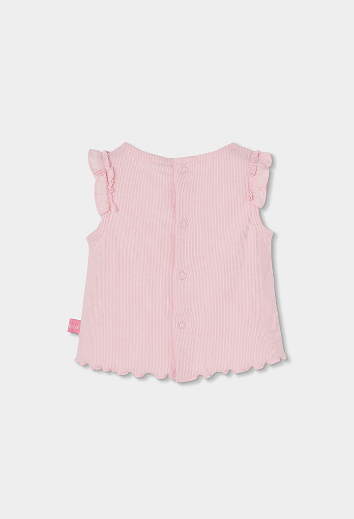 Conjunto Short Cuadros Rosa Boboli diseño
