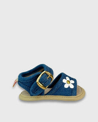 Sandalias Margaritas Denim Blue
