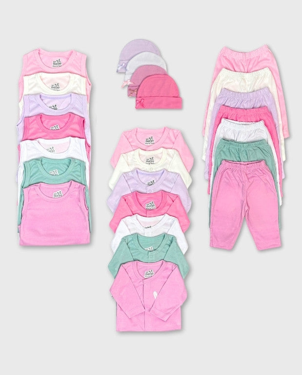 Semanario 25 Piezas Baby Girl Color surtido