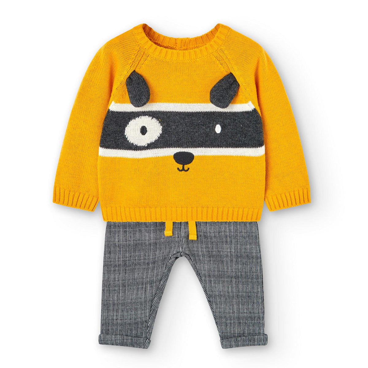 Conjunto Jersey Perrito Amarillo
