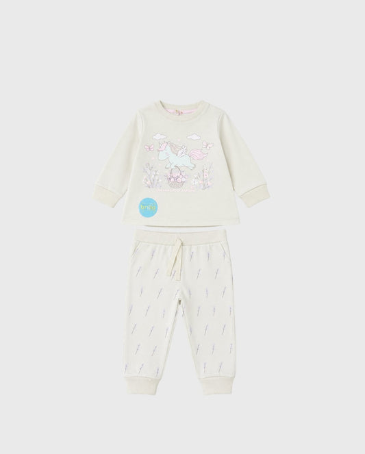 Pijamas Manga Larga Unicornio Colores Surtido