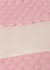 Manta Tricot Rosa Mayoral