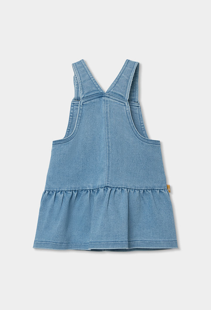 Conjunto Braga Denim Flores Boboli  diseño