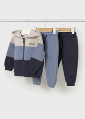 Conjunto 3 Piezas Chaqueta Oso Navy Azul Mayoral