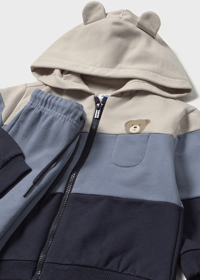 Conjunto 3 Piezas Chaqueta Oso Navy Azul Mayoral Interactivo