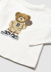 Camiseta Estampado Oso Mayoral diseño 