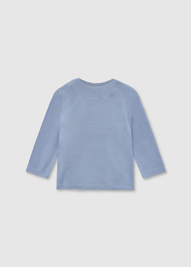 Camiseta Estampado Oso Azul Mayoral Estilo