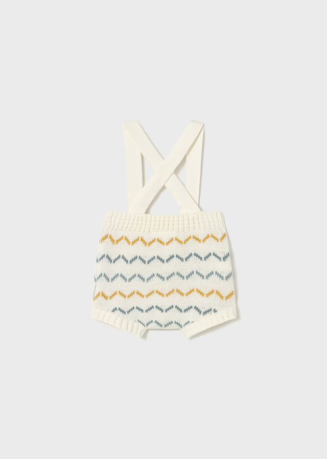 Conjunto 3 Piezas Overol Amarillo Mayoral 