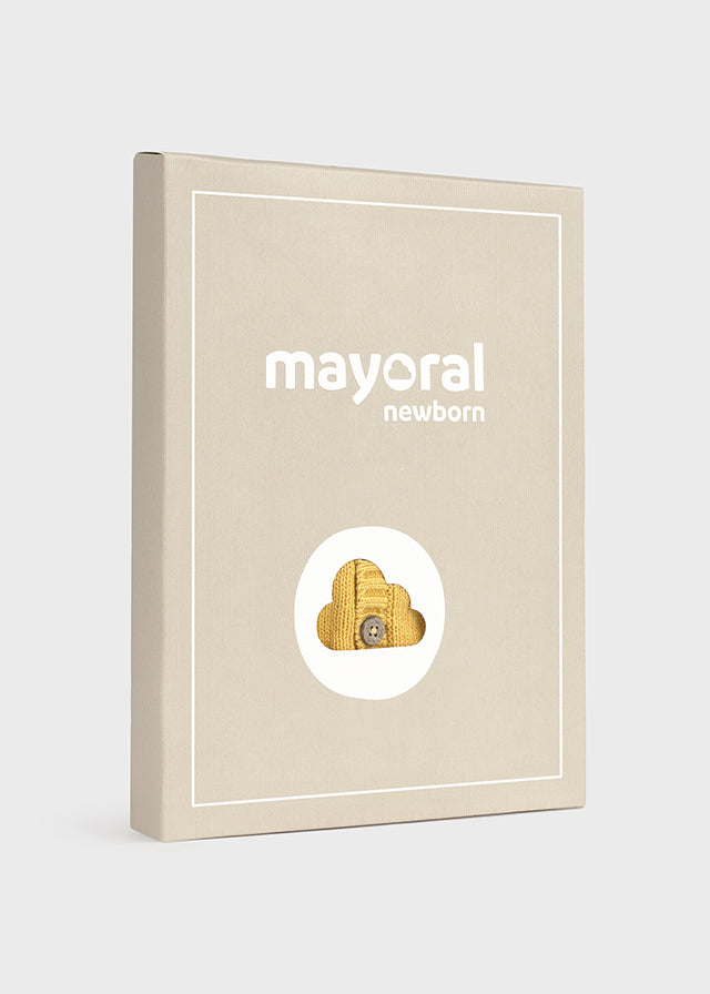 Conjunto 3 Piezas Overol Amarillo Mayoral Caja