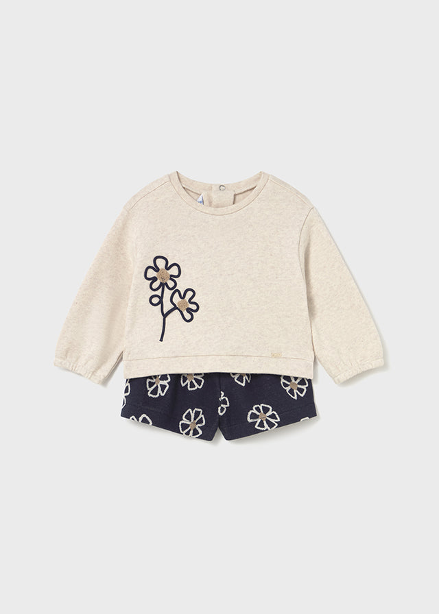 Conjunto Short Tul Flor Mayoral