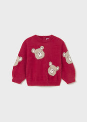 Saco Estampado Oso Rojo Mayoral 