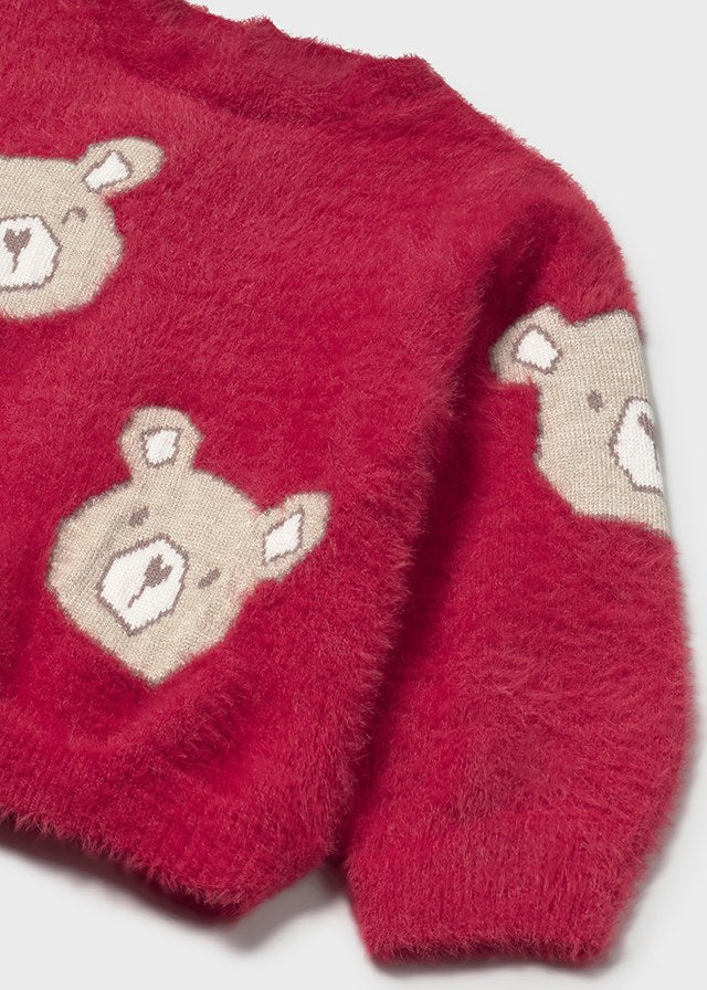 Saco Estampado Oso Rojo Mayoral Detalle