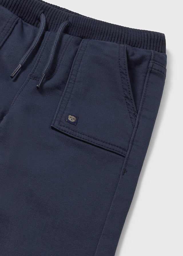 Pantalón Jogger con Resorte Navy Mayoral Detalle