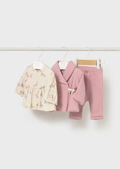 Conjunto Saco Safari Rosa Mayoral