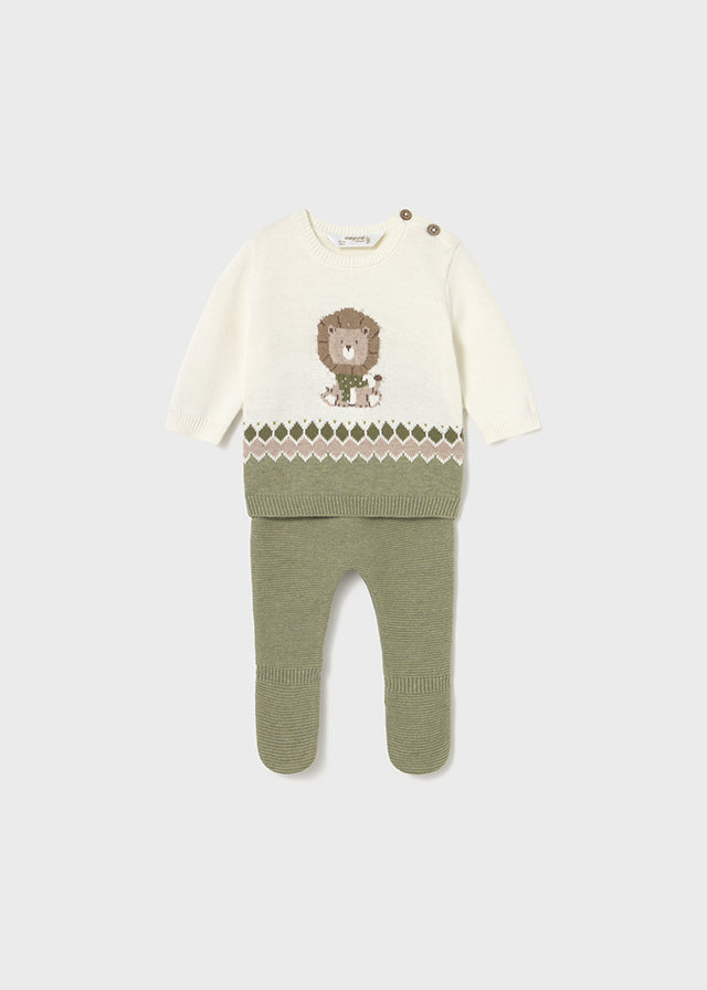 Primer Día Tricot León Verde Mayoral