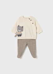 Conjunto Pantalón Cuadros Zorro Mayoral 