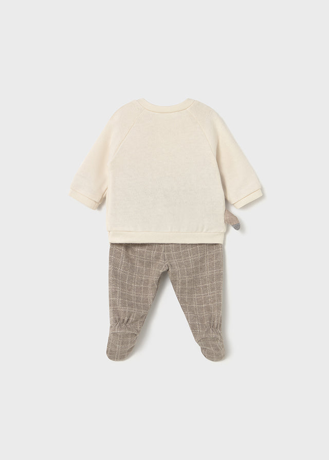 Conjunto Pantalón Cuadros Zorro Mayoral  Detalle