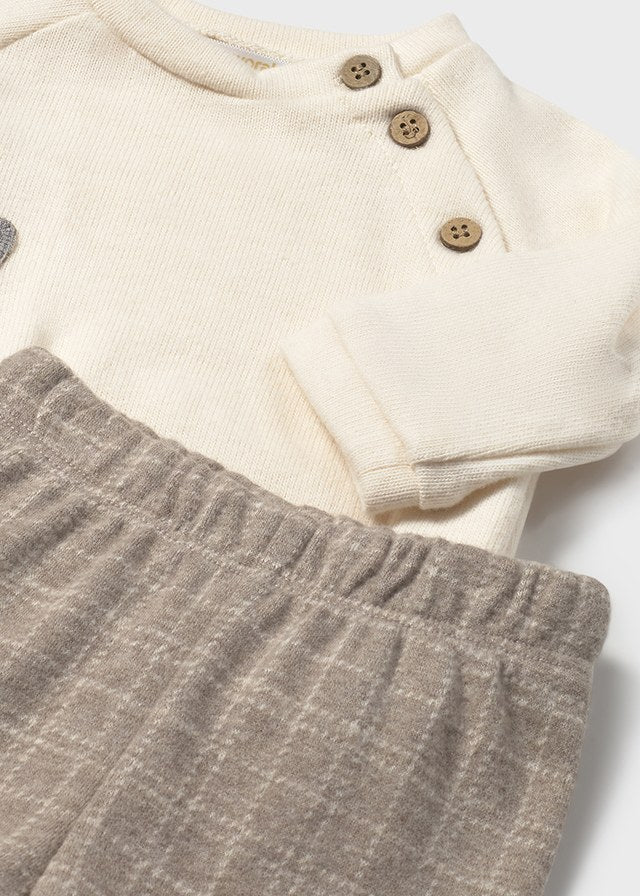 Conjunto Pantalón Cuadros Zorro Mayoral  Estilo