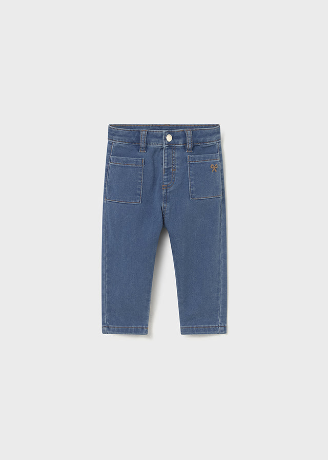 Pantalón Denim Medio Corazón Mayoral