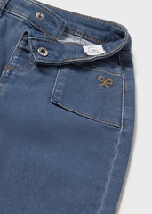 Pantalón Denim Medio Corazón Mayoral Detalle