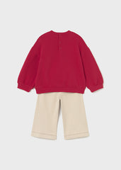 Conjunto Saco Estampado Rojo Hongo Mayoral
