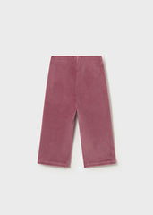Conjunto 3 Piezas Chaleco Bordado Flor Rosa Mayoral Pantalón 