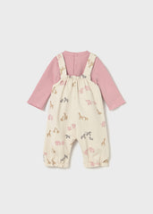 Conjunto Braga Safari Rosa Mayoral Estampado