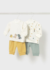 Conjunto Estampado Dinosaurio Amarillo Mayoral