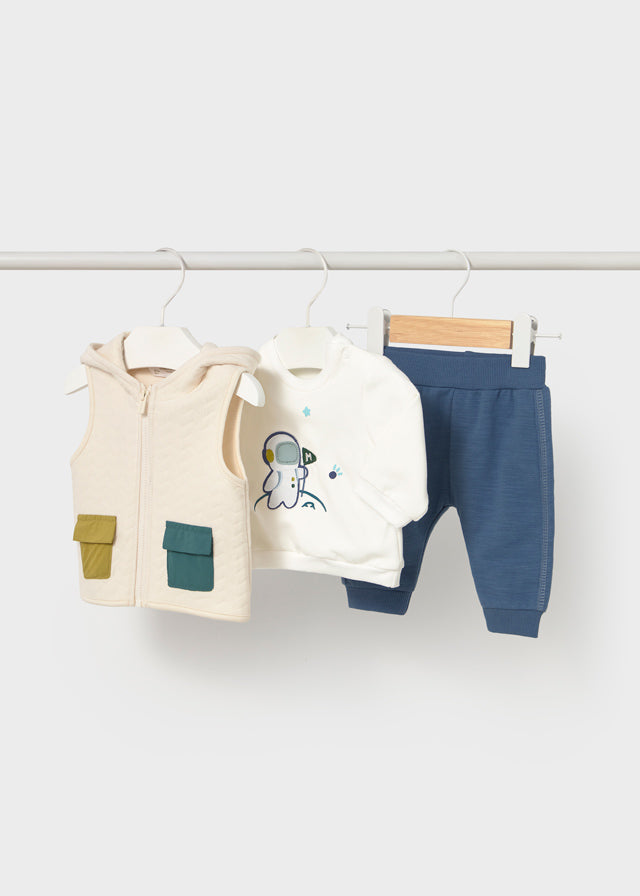 Conjunto 3 Piezas Chaleco Astronauta Mayoral