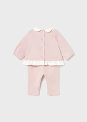 Conjunto Manga Larga Bolsillo Rosa Mayoral Estilo