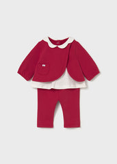 Conjunto Manga Larga Bolsillo Rojo Mayoral