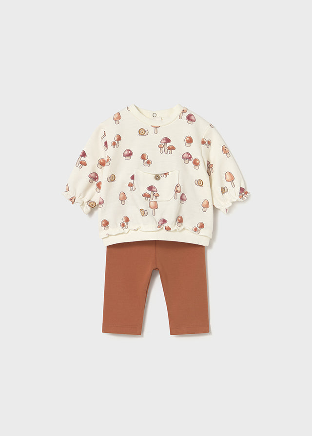 Conjunto Saco Estampado Bolsillo Hongos Mayoral