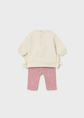 Conjunto Leggins Oso Rosa Mayoral
