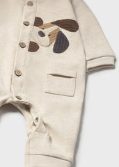 Pijama Bordado Dog Botones Mayoral Detalle