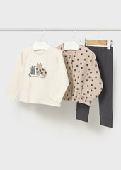 Conjunto 3 Piezas Saco Animal Print Mayoral 