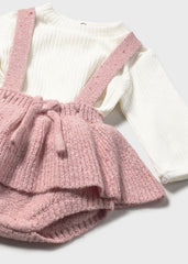 Conjunto Tirantes y Saco Rosa Mayoral