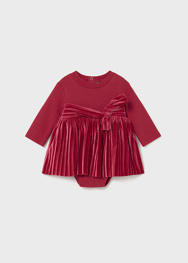 Vestido Pana Lazo Rojo Mayoral