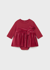 Vestido Pana Lazo Rojo Mayoral