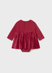 Vestido Pana Lazo Rojo Mayoral Estilo