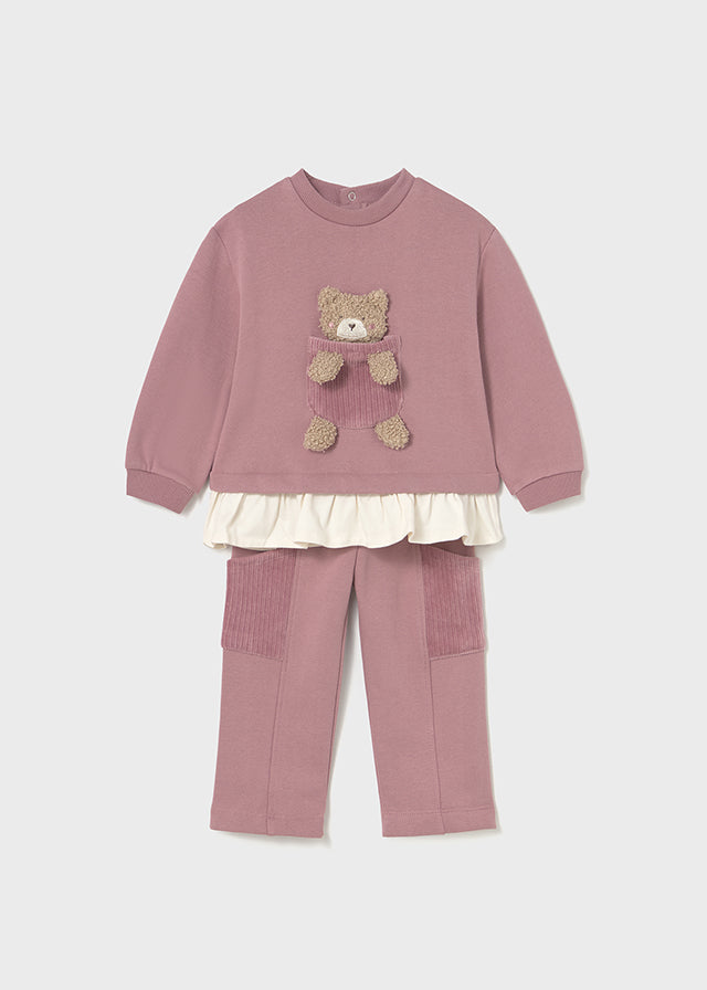 Conjunto Saco Interactivo Oso Mayoral