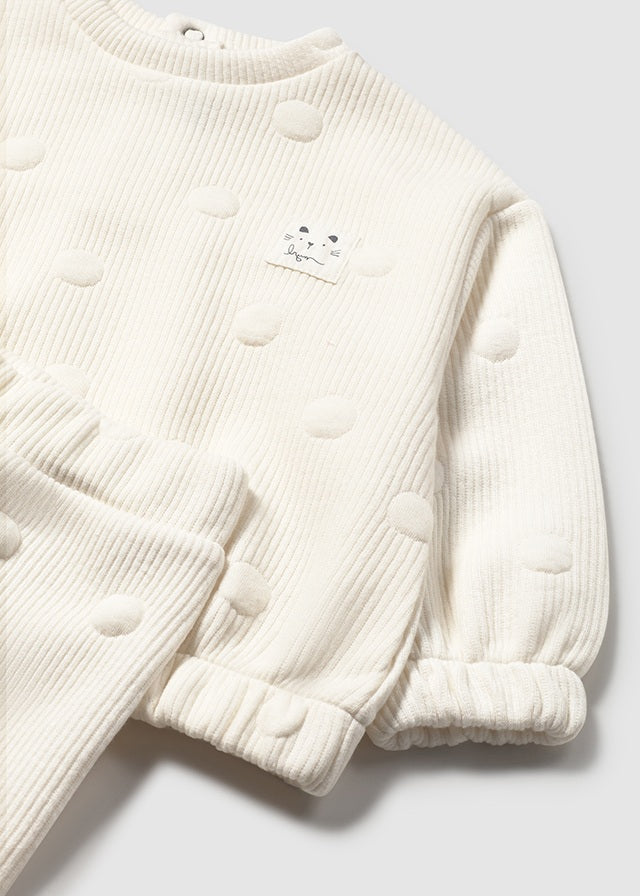 Conjunto Saco Gato Nata Mayoral Detalle