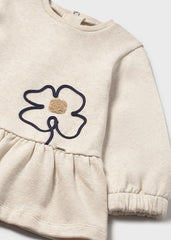 Vestido Mangar Larga Flor Mayoral
