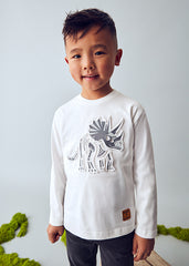 Camiseta Manga Larga Dinosaurio Mayoral 