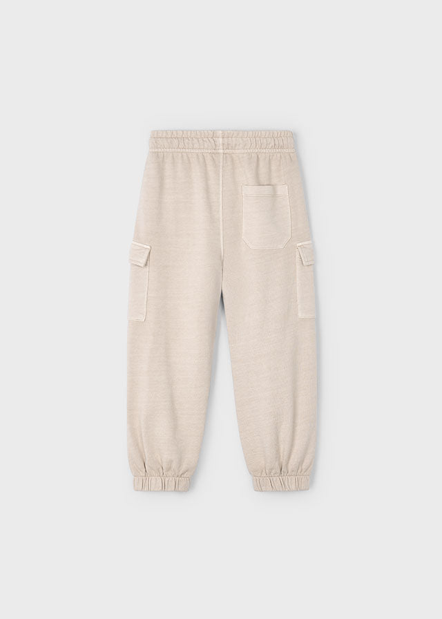 Pantalón Jogger Cargo Beige Mayoral Bolsillo