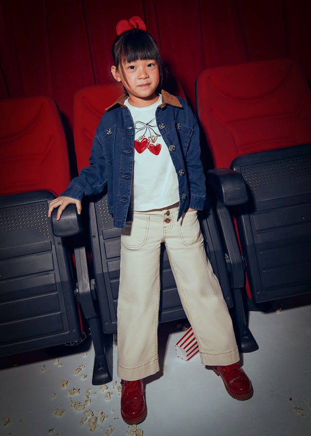 Pantalón Cargo Beige Niña Mayoral Estilo