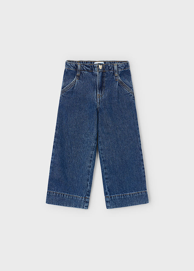 Pantalón Tejano Denim Wide Mayoral 