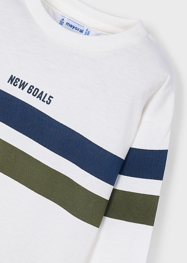 Conjunto 3 Piezas Chaleco Verde Mayoral Camiseta