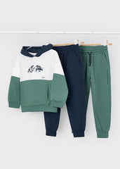 Conjunto 3 Piezas Saco Combinado Verde Mayoral