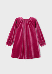 Vestido Pana Glitter Frambuesa Mayoral 